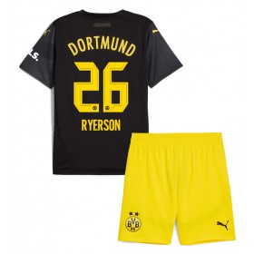 Borussia Dortmund Julian Ryerson #26 Auswärtstrikot 2024-25 Kurzarm (+ kurze hosen)